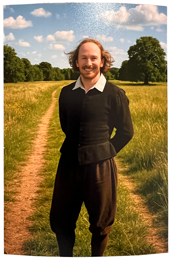 photograph of Shakespeare, summer 1594