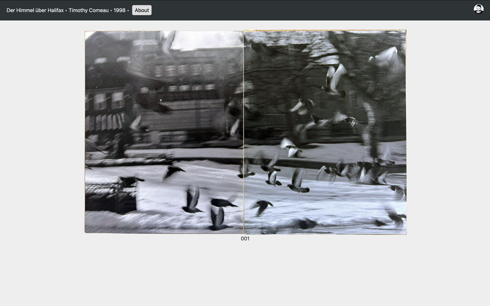 screencap of der himmel uber Halifax website